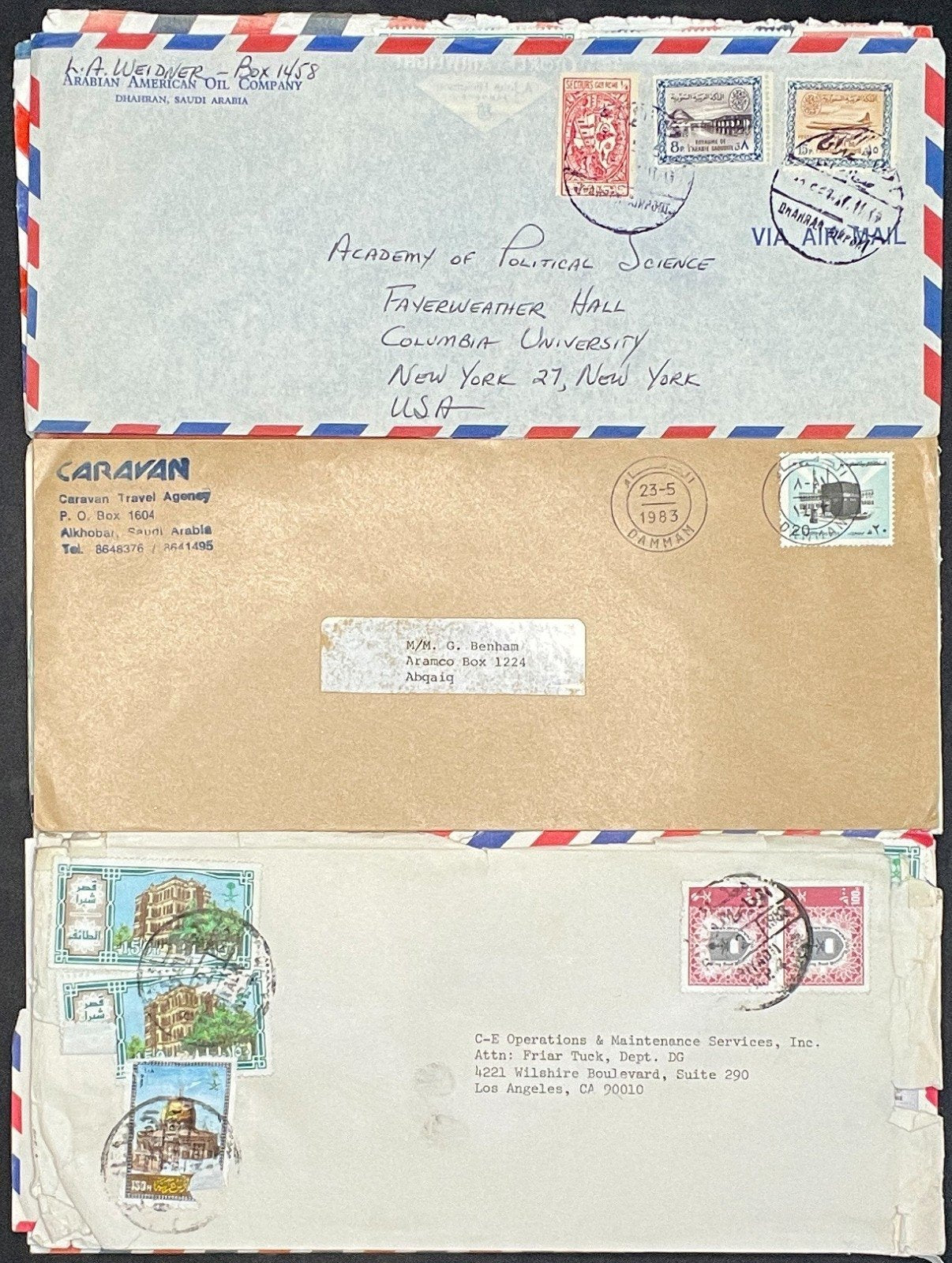 Saudi Arabia Cover Collection 69 Covers & Air Mail Commemorative FDC ZAYIX