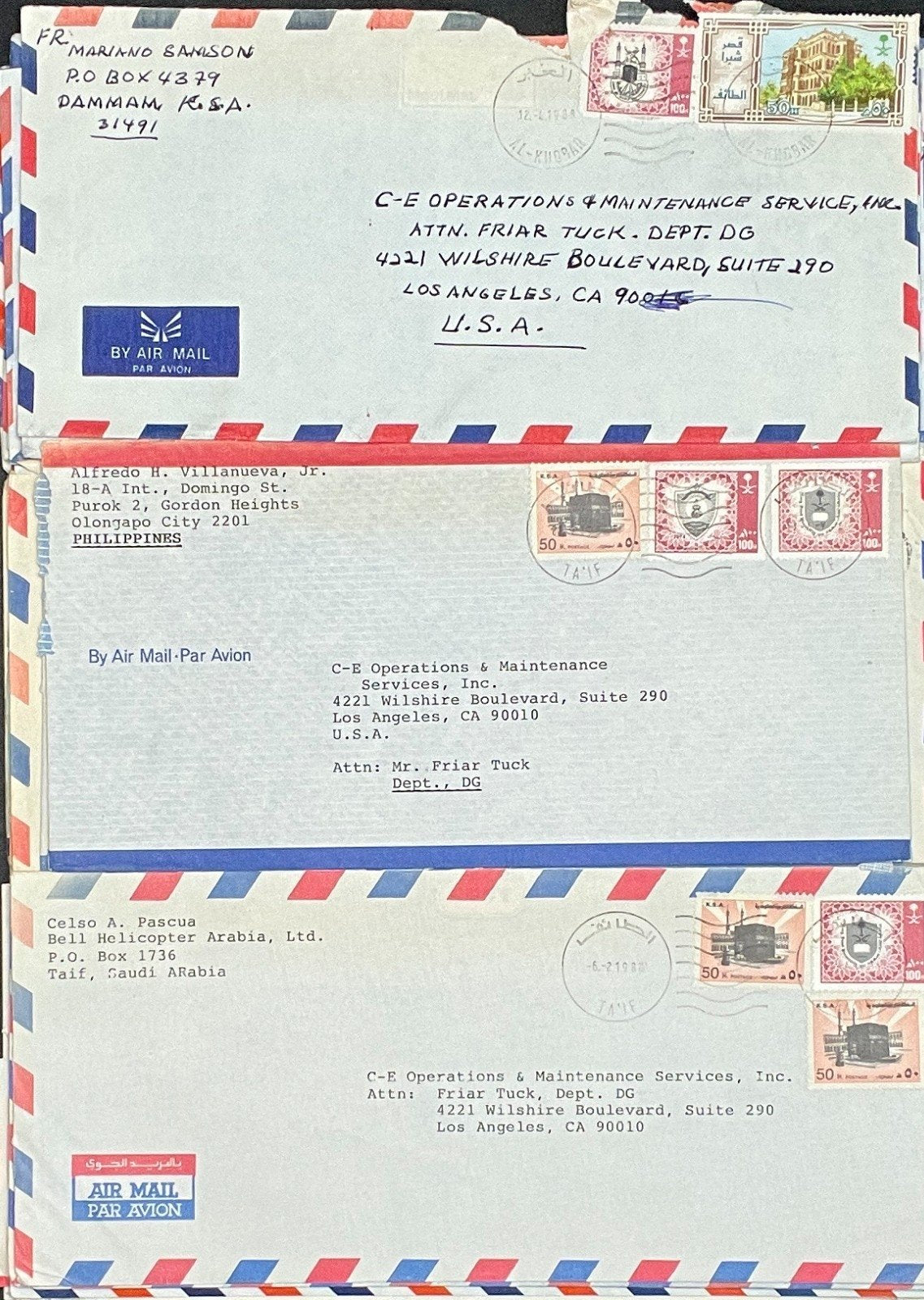 Saudi Arabia Cover Collection 69 Covers & Air Mail Commemorative FDC ZAYIX