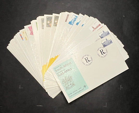 South Africa Event Covers Date Stamp Card Collection 50 Cards ZAYIX
