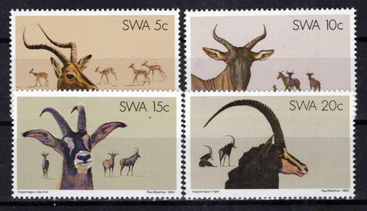 South West Africa SWA 443-446 MNH Impala Animals Zayix Stamps 0325S0165M
