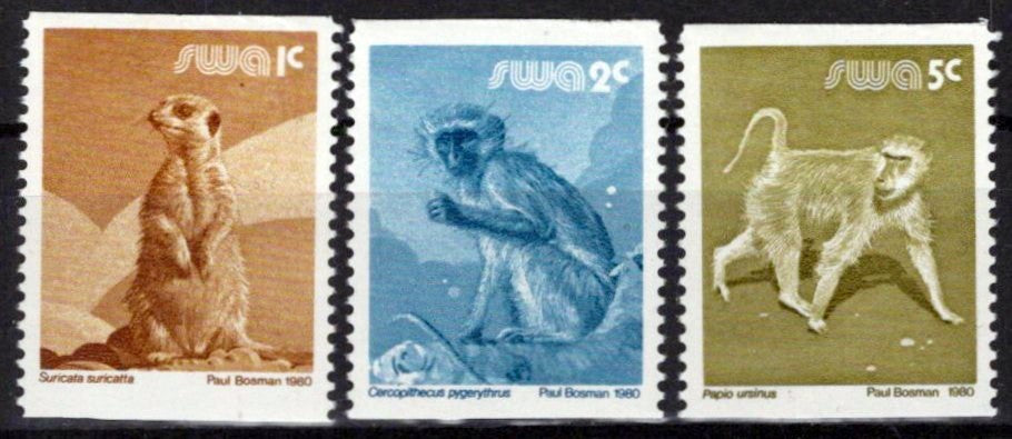 South West Africa SWA 464-465 MNH Coil Animals Wildlife Zayix Stamps 0325S0177M