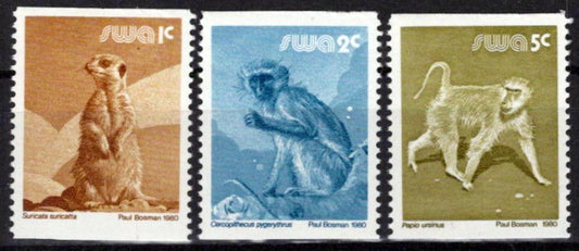 South West Africa SWA 464-465 MNH Coil Animals Wildlife Zayix Stamps 0325S0177M