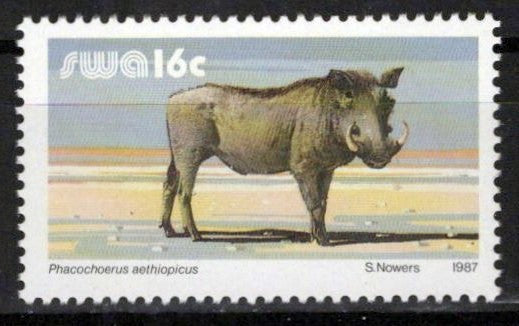 South West Africa SWA 557 MNH Animals Wildlife Warthog Zayix Stamps 0325S0179M