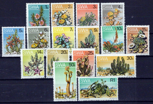 South West Africa SWA 343-358 MNH Succulent Plants Zayix Stamps 0325S0181