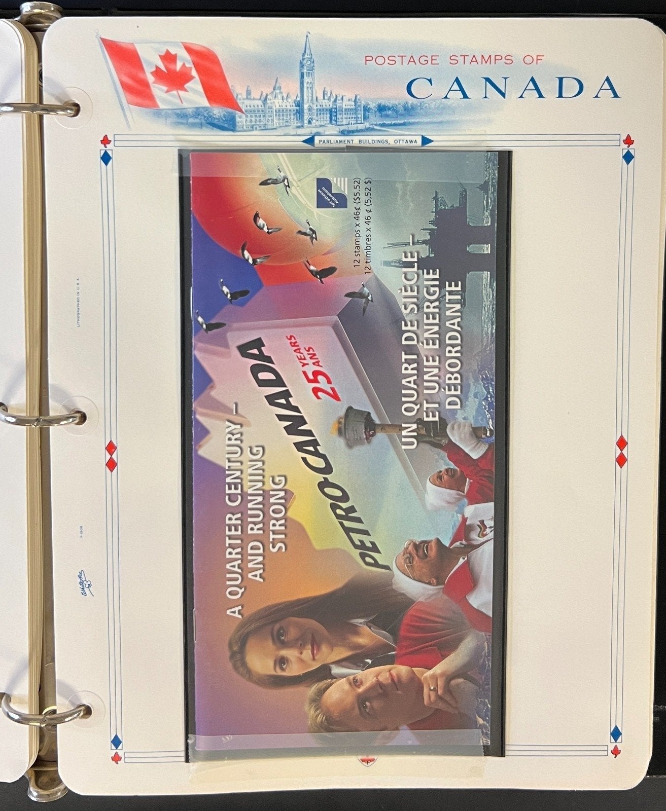 Canada Stamp Collection Album Mint White Ace Pages MNH 1999-2000 ZAYIX