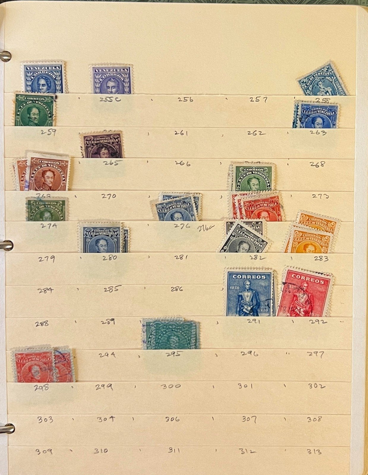 Venezuela Stamp Collection Stock Book Mint & Used Hundreds of Stamps ZAYIX