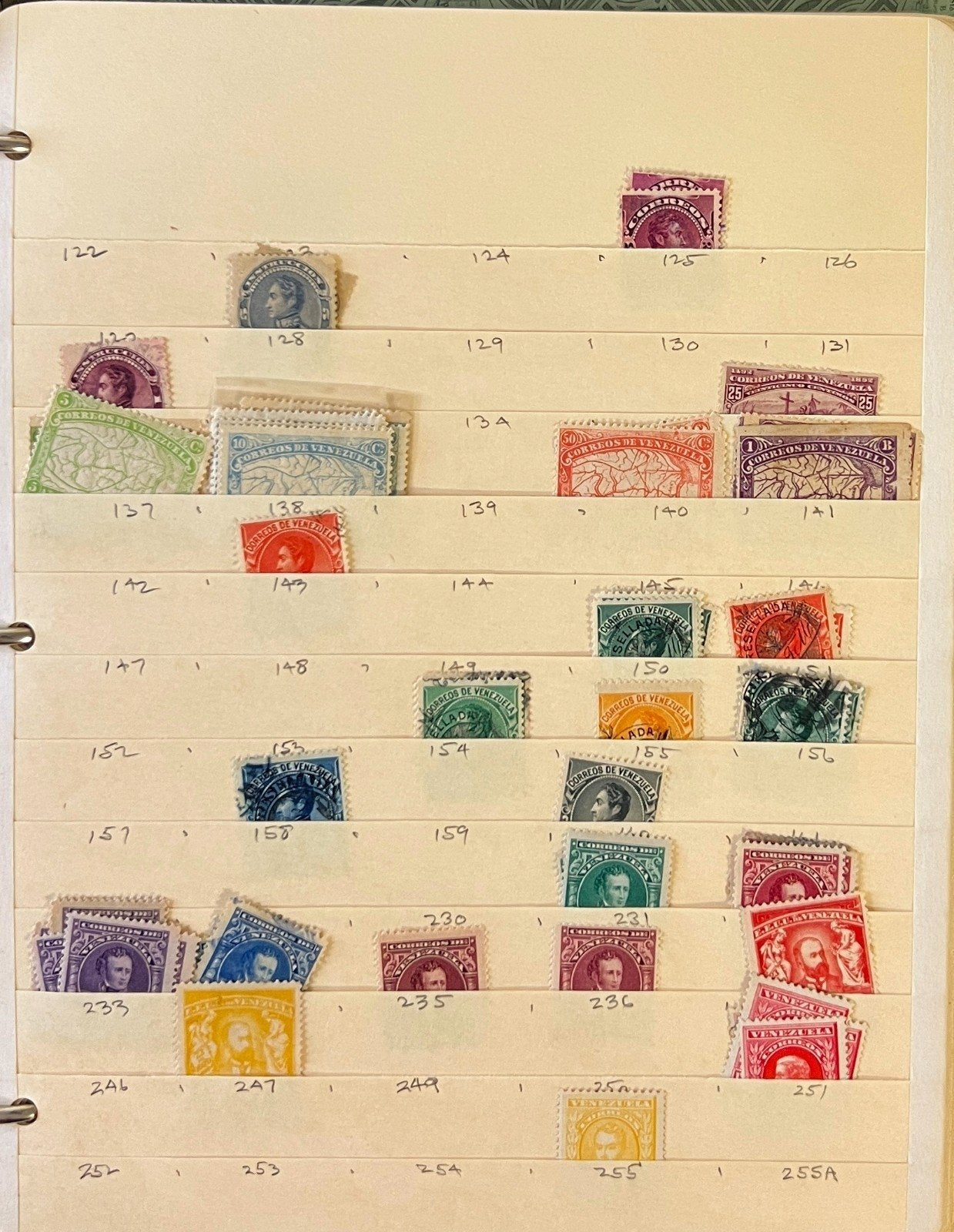 Venezuela Stamp Collection Stock Book Mint & Used Hundreds of Stamps ZAYIX