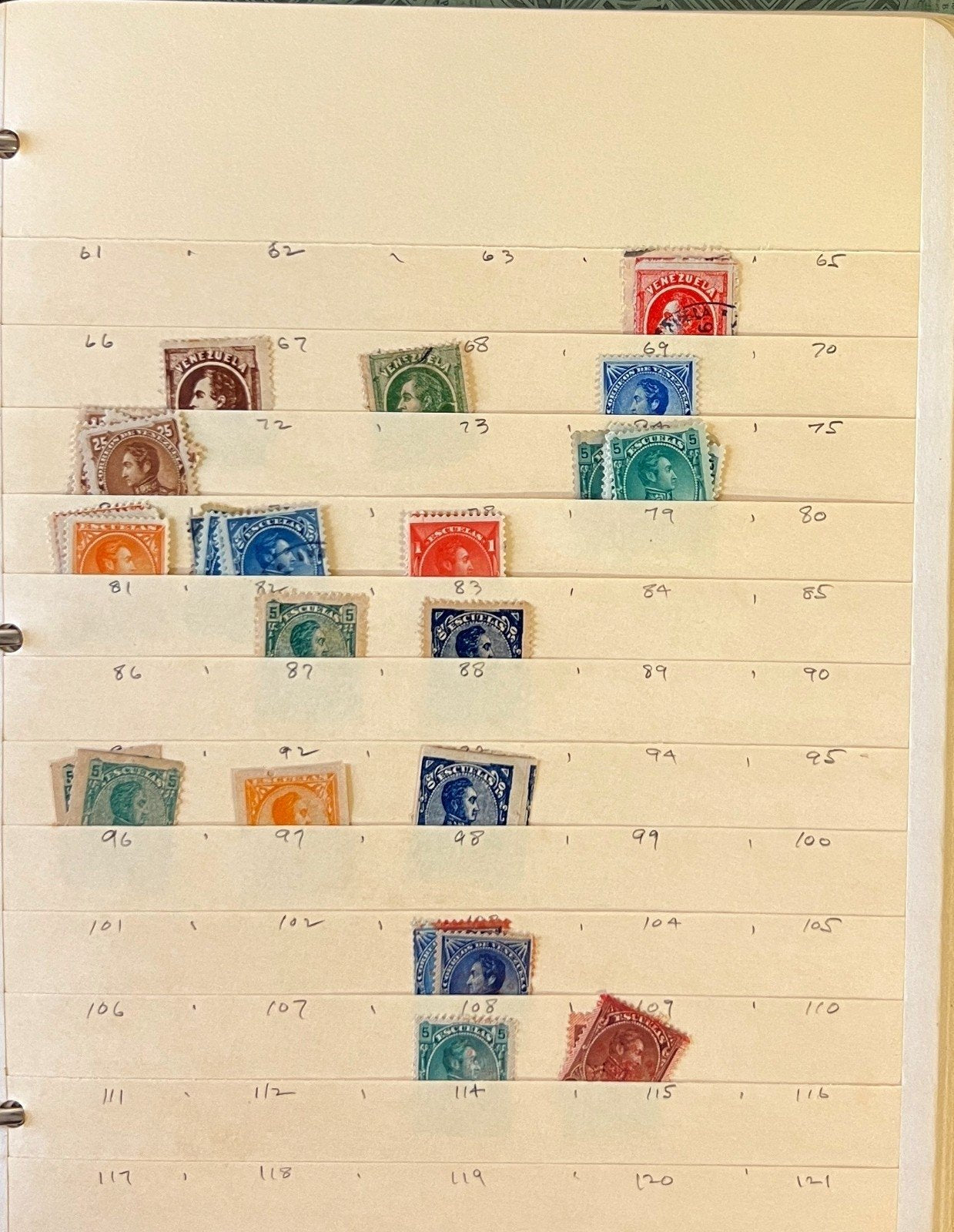 Venezuela Stamp Collection Stock Book Mint & Used Hundreds of Stamps ZAYIX