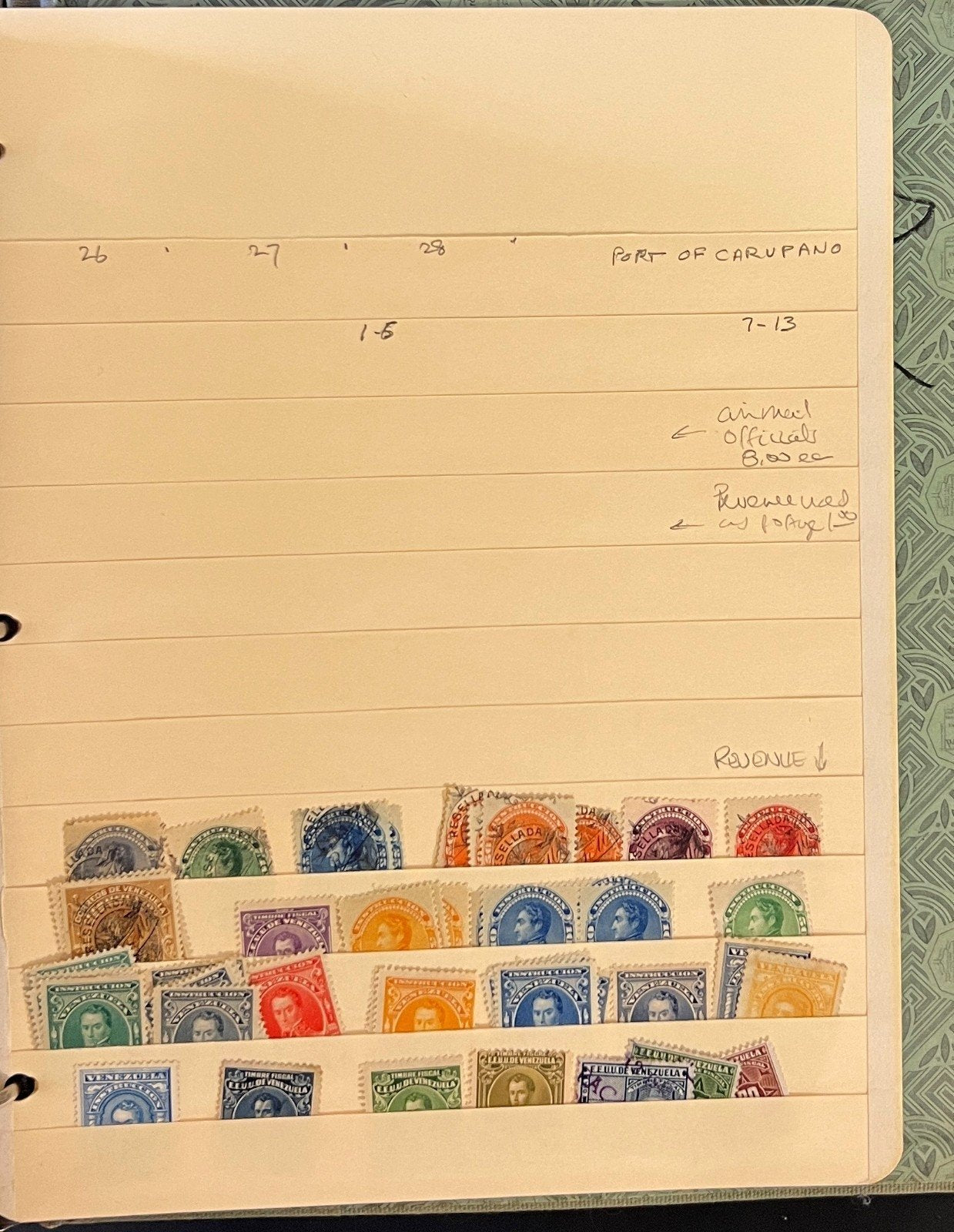 Venezuela Stamp Collection Stock Book Mint & Used Hundreds of Stamps ZAYIX