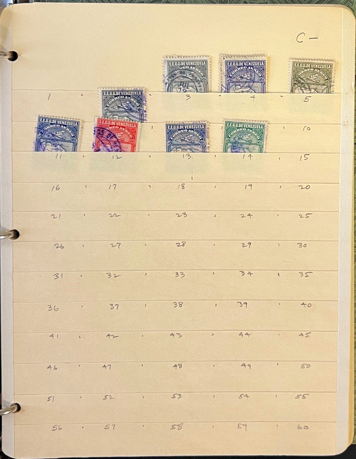 Venezuela Stamp Collection Stock Book Mint & Used Hundreds of Stamps ZAYIX