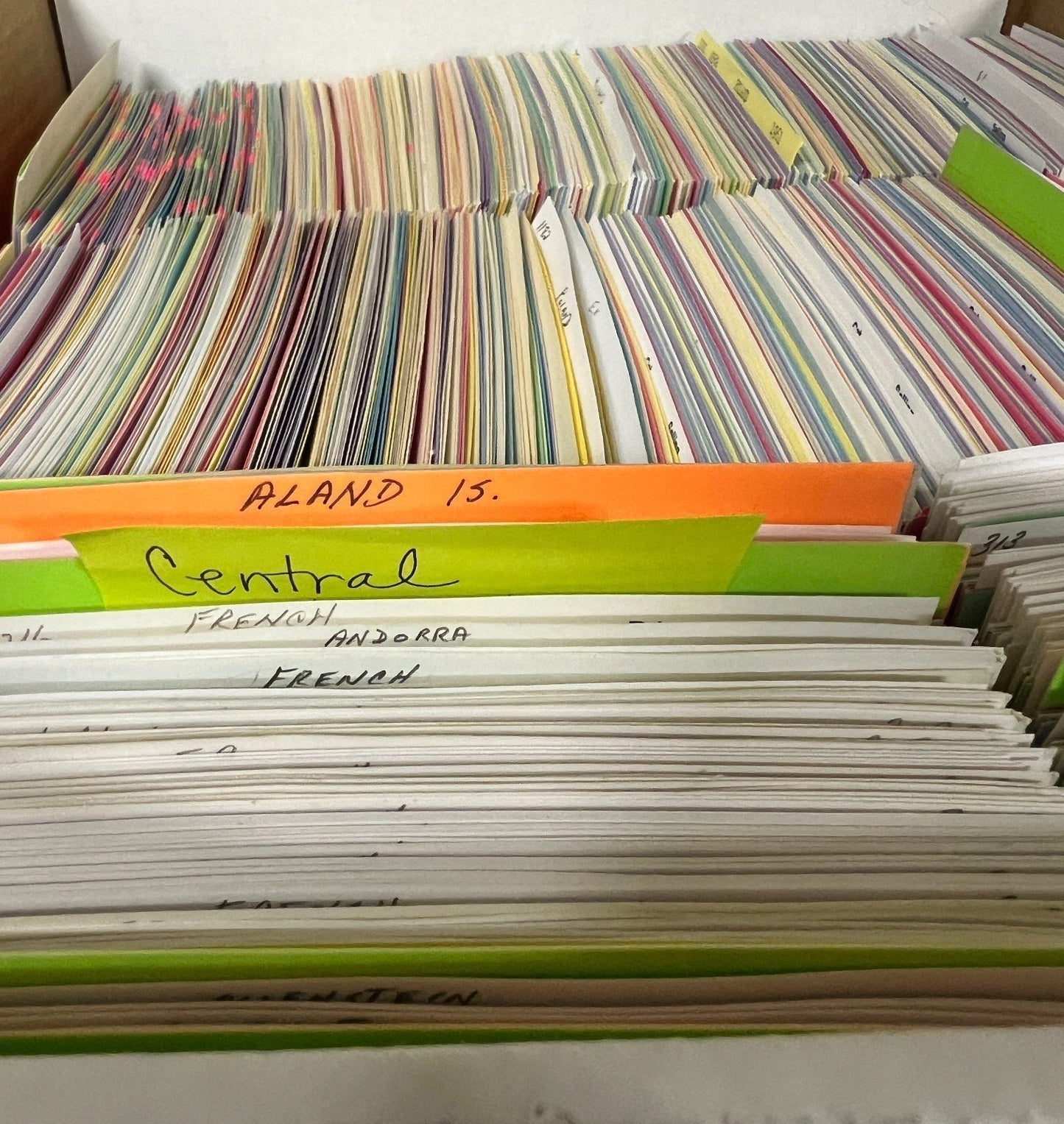 Europe Stamp Collection Dealer Cards Mint & Used Thousands of Stamps ZAYIX