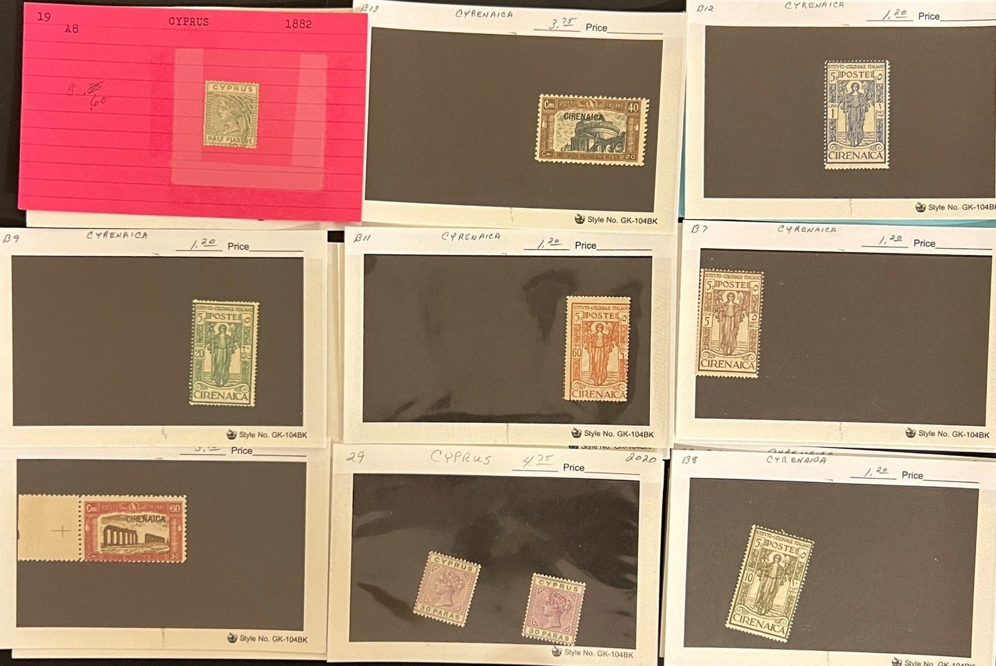 Europe Stamp Collection Dealer Cards Mint & Used Thousands of Stamps ZAYIX