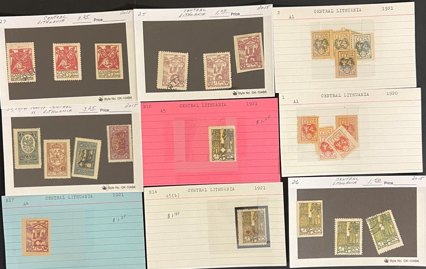 Europe Stamp Collection Dealer Cards Mint & Used Thousands of Stamps ZAYIX