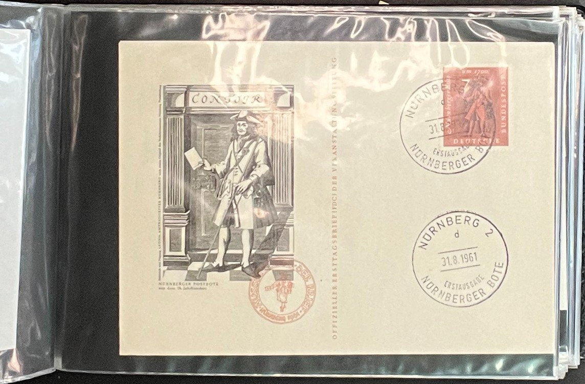 German First day Covers Collection Album 104 Covers FDC 1963-1971 ZAYIX