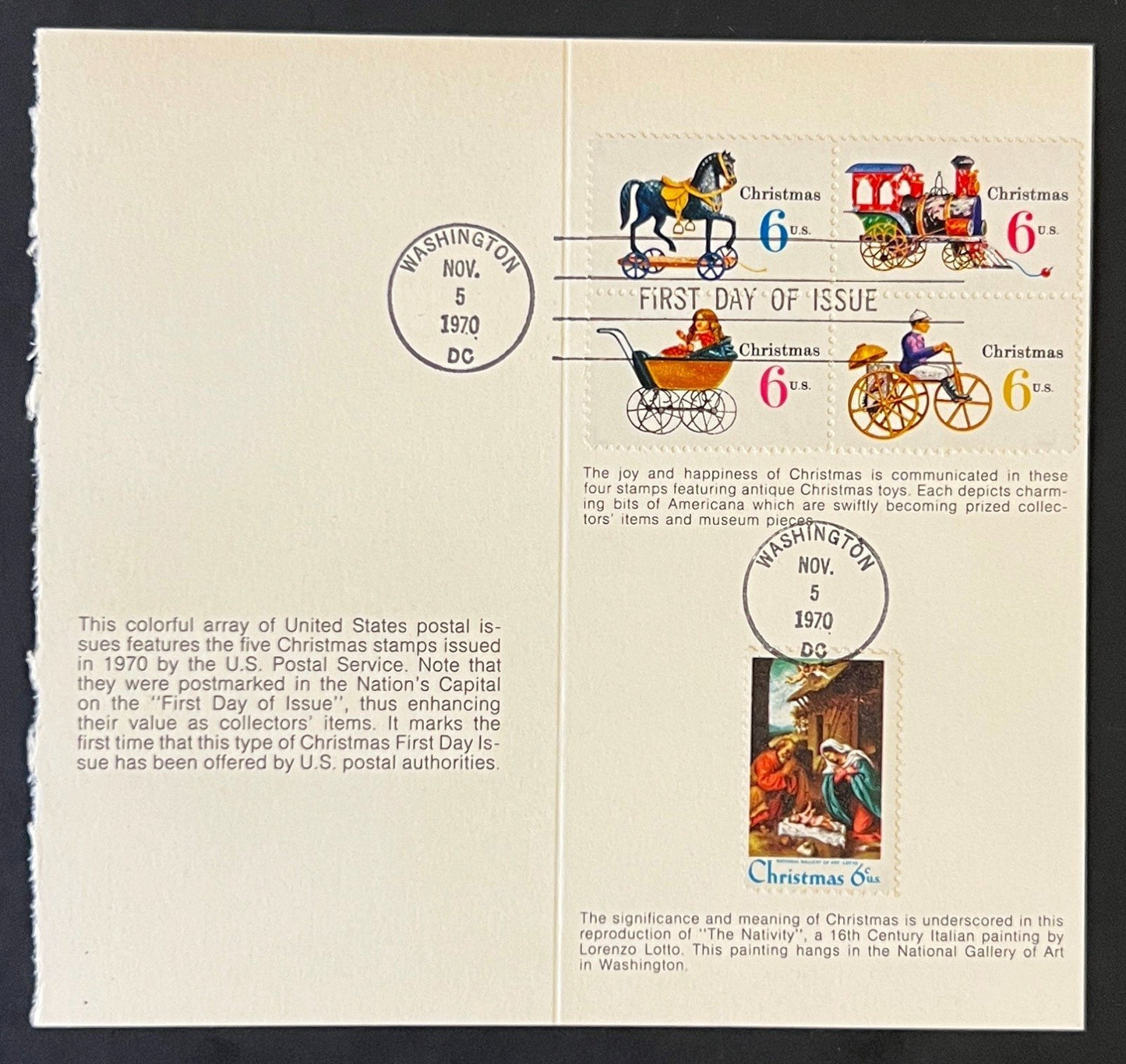 American Credo FDC Ceremony Program Collection 1960 ZAYIX