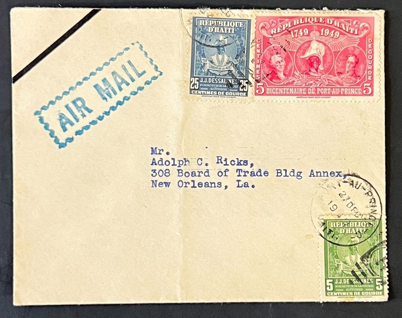 Haiti Covers & Airmail Collection 10 Covers ZAYIX