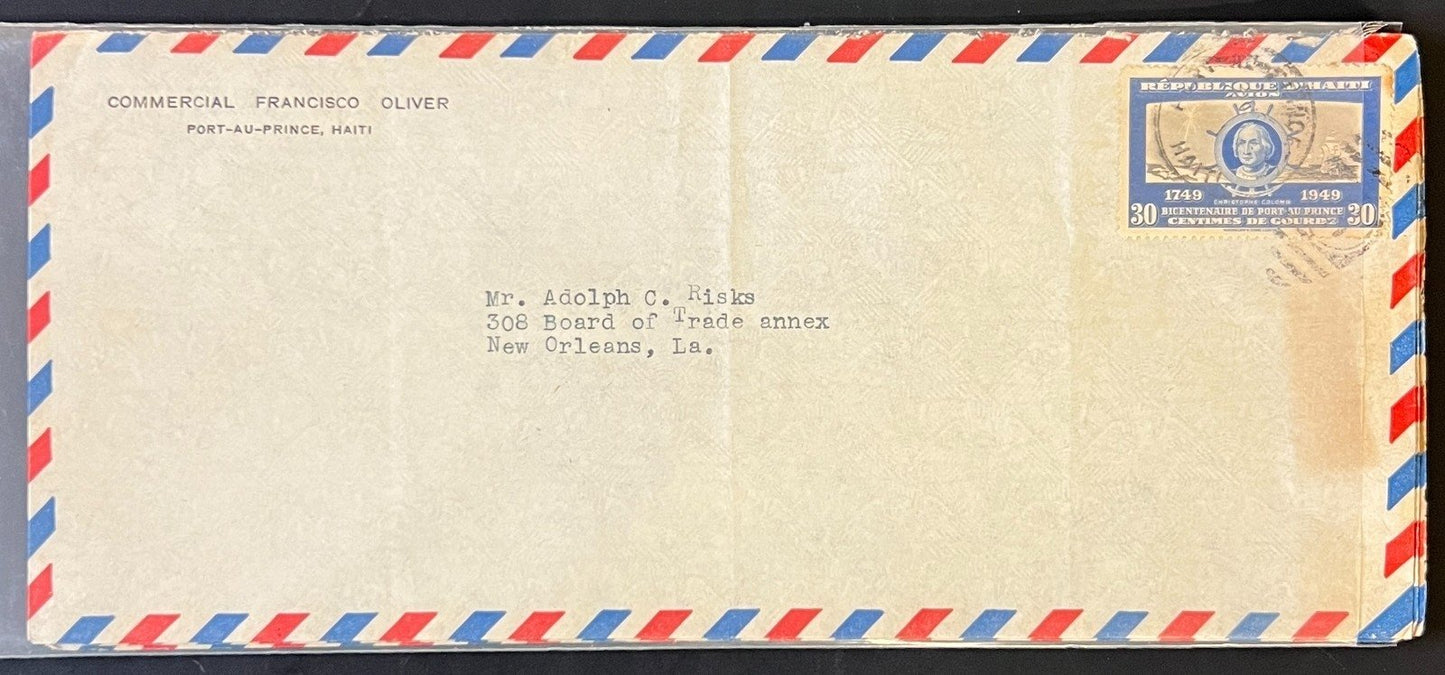Haiti Covers & Airmail Collection 10 Covers ZAYIX