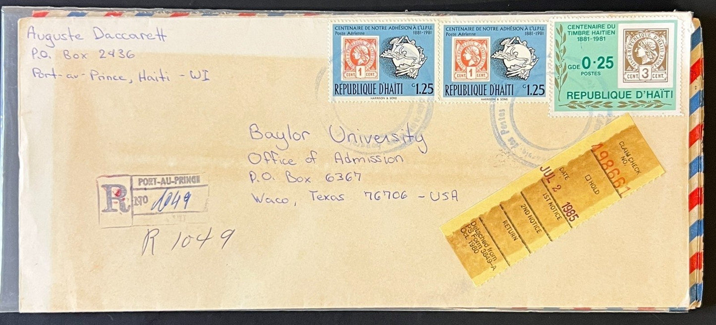 Haiti Covers & Airmail Collection 10 Covers ZAYIX