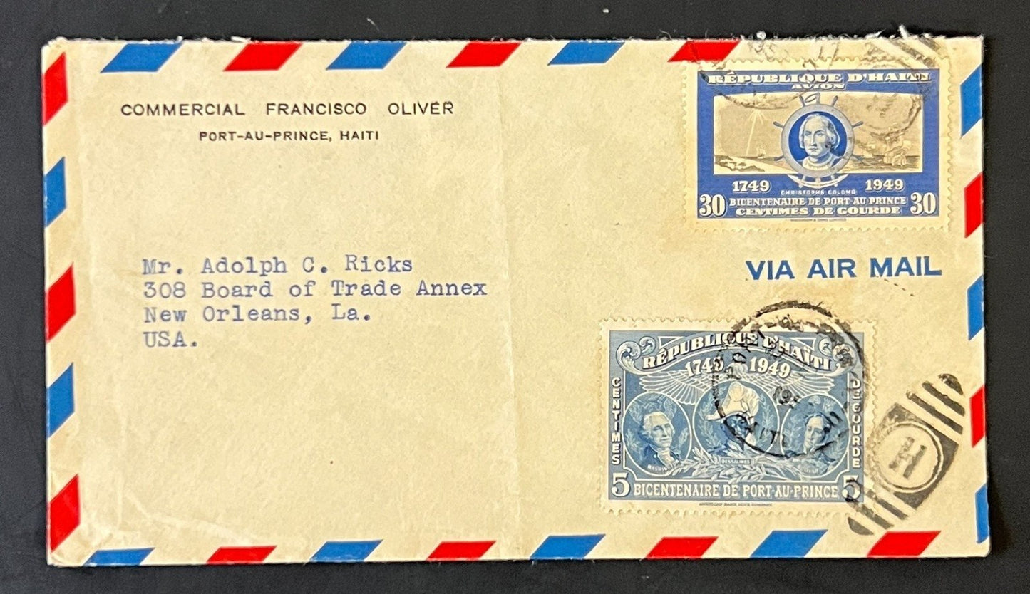 Haiti Covers & Airmail Collection 10 Covers ZAYIX
