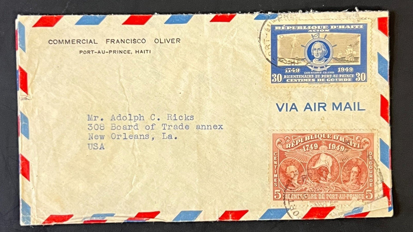 Haiti Covers & Airmail Collection 10 Covers ZAYIX