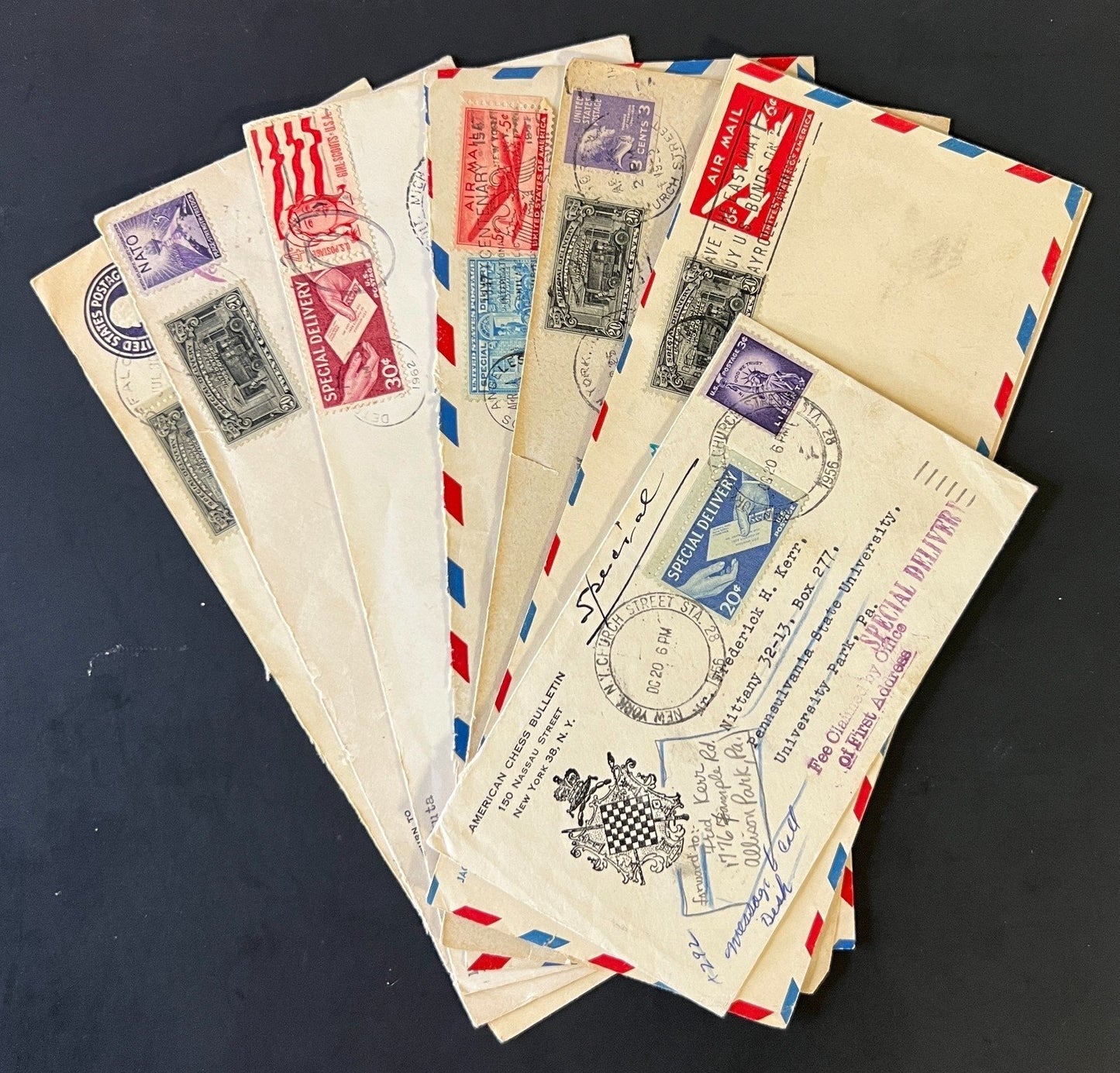 Special Delivery & Airmail Collection 8 Covers ZAYIX