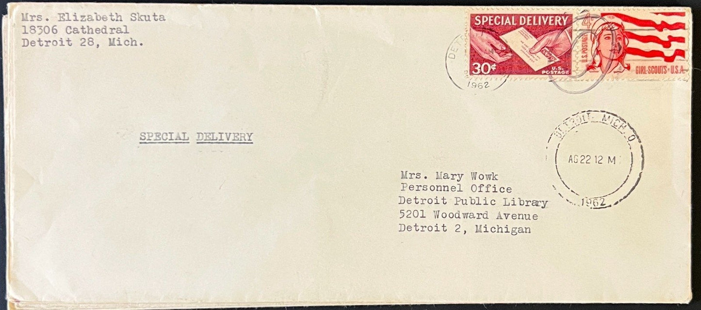 Special Delivery & Airmail Collection 8 Covers ZAYIX