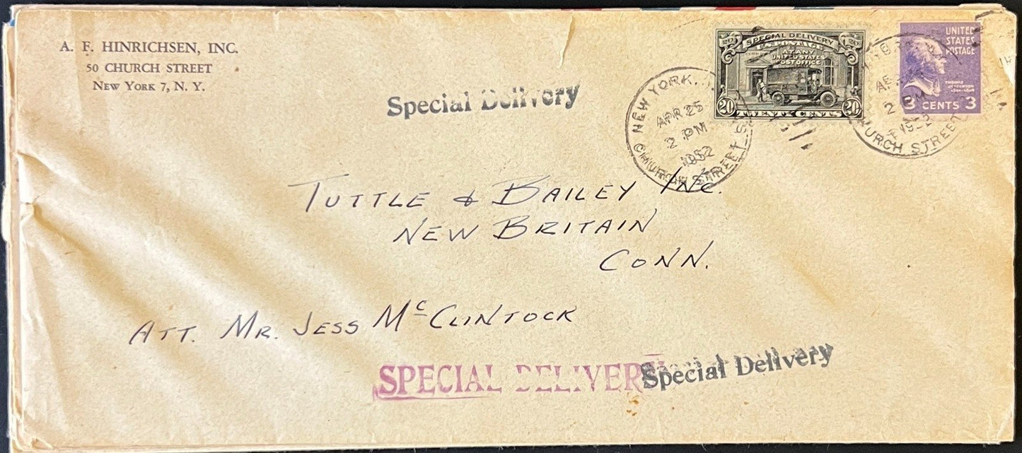 Special Delivery & Airmail Collection 8 Covers ZAYIX
