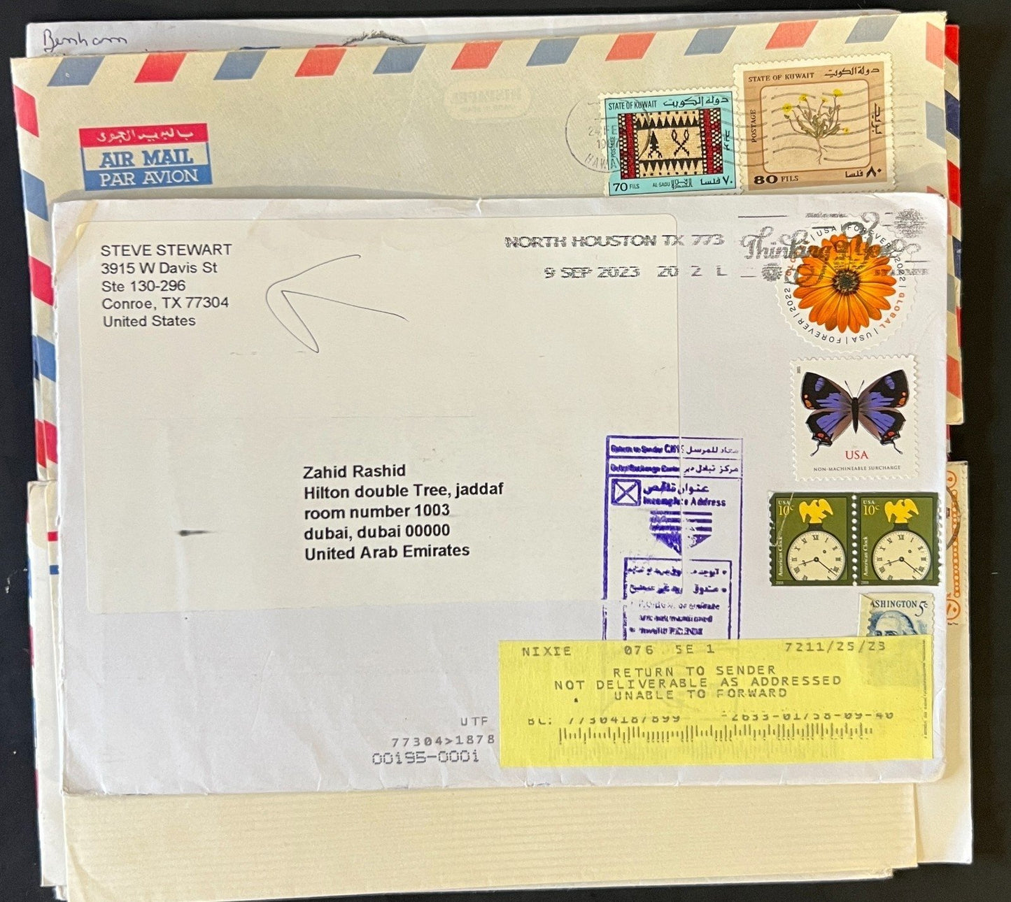 Middle Eastern Cover Collection 37 Covers & Air Mail FDC ZAYIX