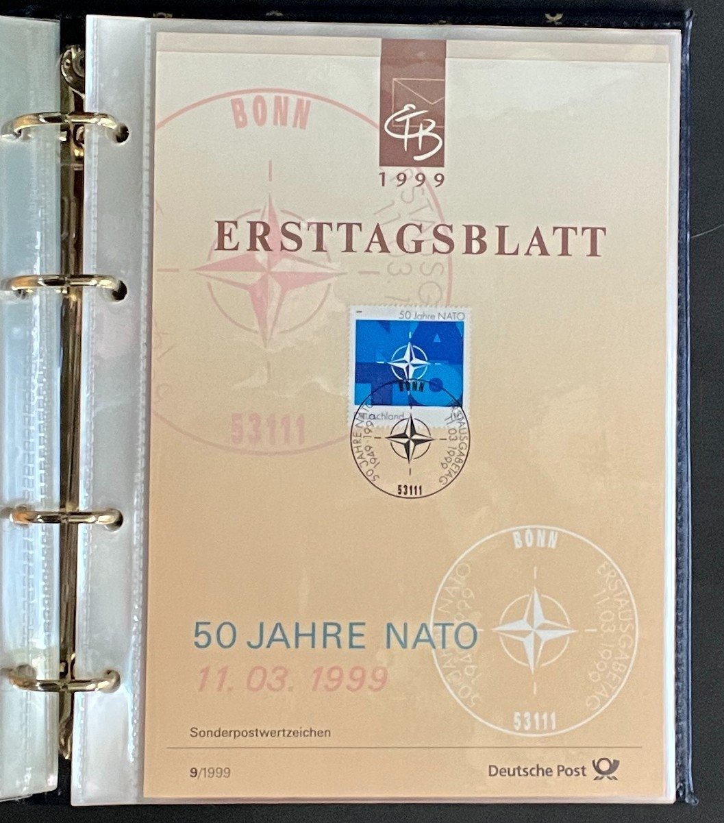 German First day Covers Collection Deutsche Post Album 34 Covers FDC 1999 ZAYIX