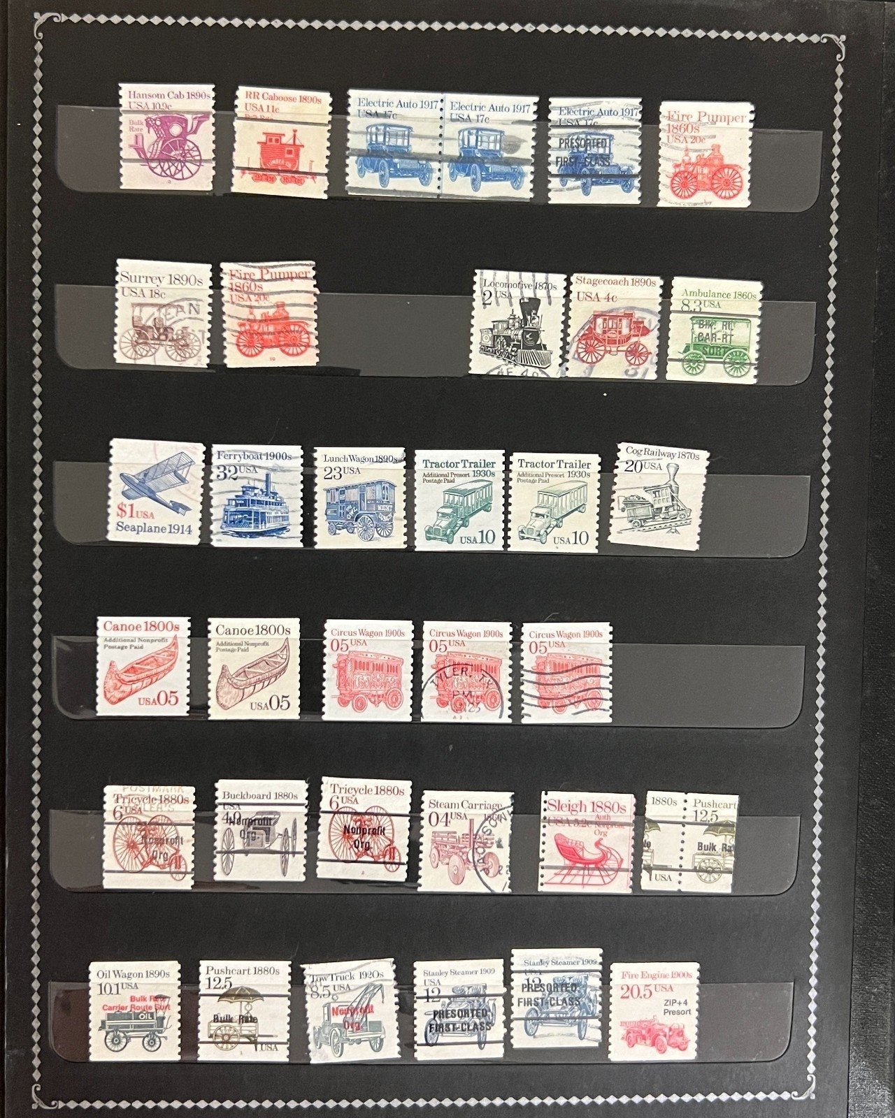 Orange River Colony & Zululand Stamp Collection Stock Book Used ZAYIX