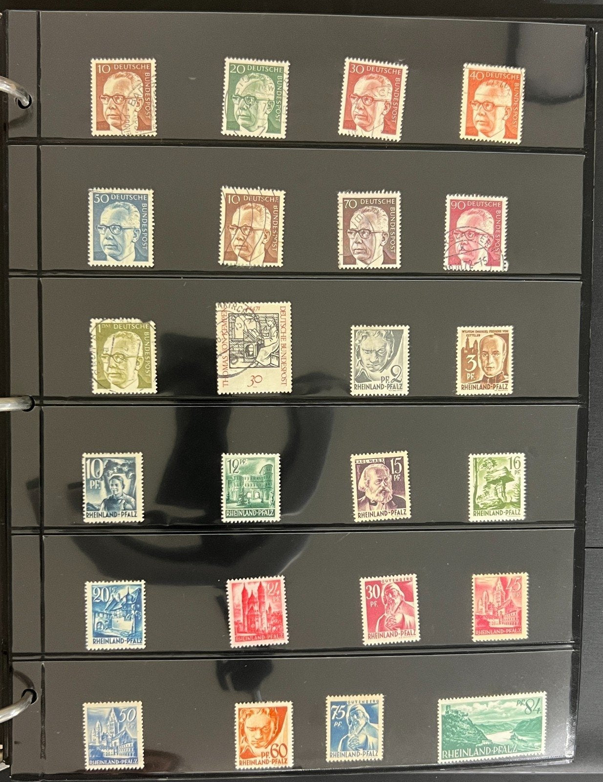 Germany Greece Japan Netherlands Stamp Collection Stock Pages Mint & Used ZAYIX