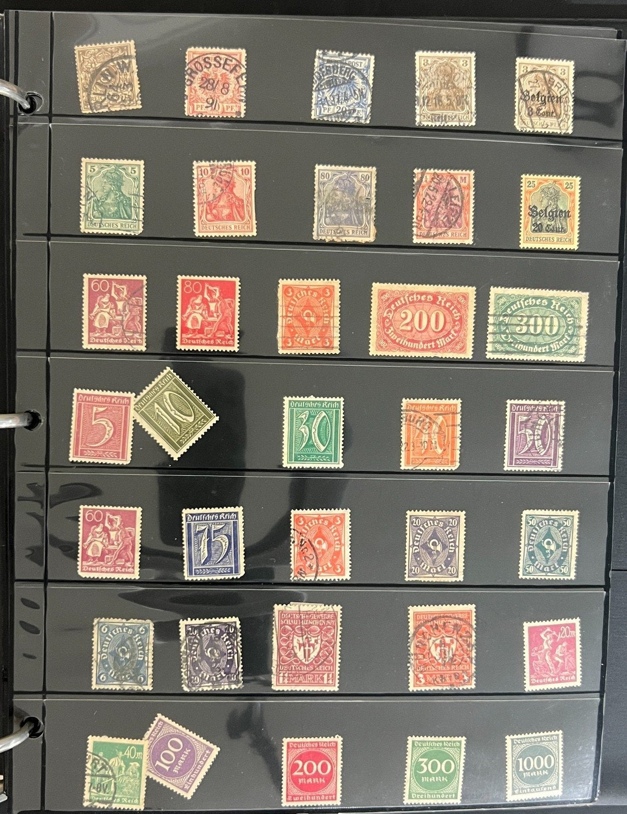 Germany Greece Japan Netherlands Stamp Collection Stock Pages Mint & Used ZAYIX