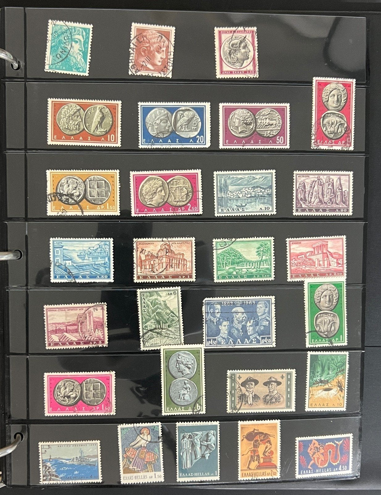 Germany Greece Japan Netherlands Stamp Collection Stock Pages Mint & Used ZAYIX