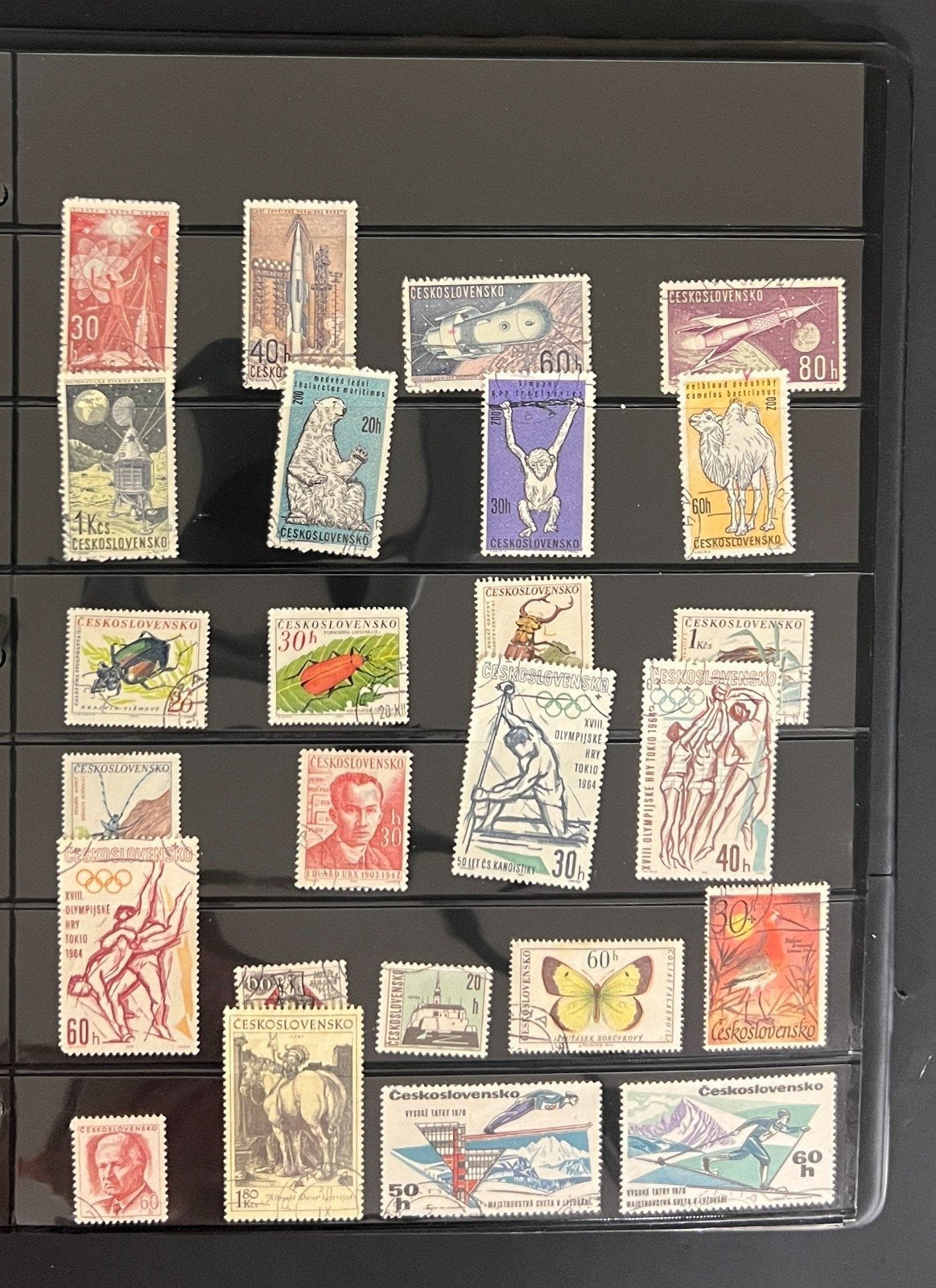 B-F Countries World Wide Stamp Collection 28 Stock Pages Mint & Used ZAYIX
