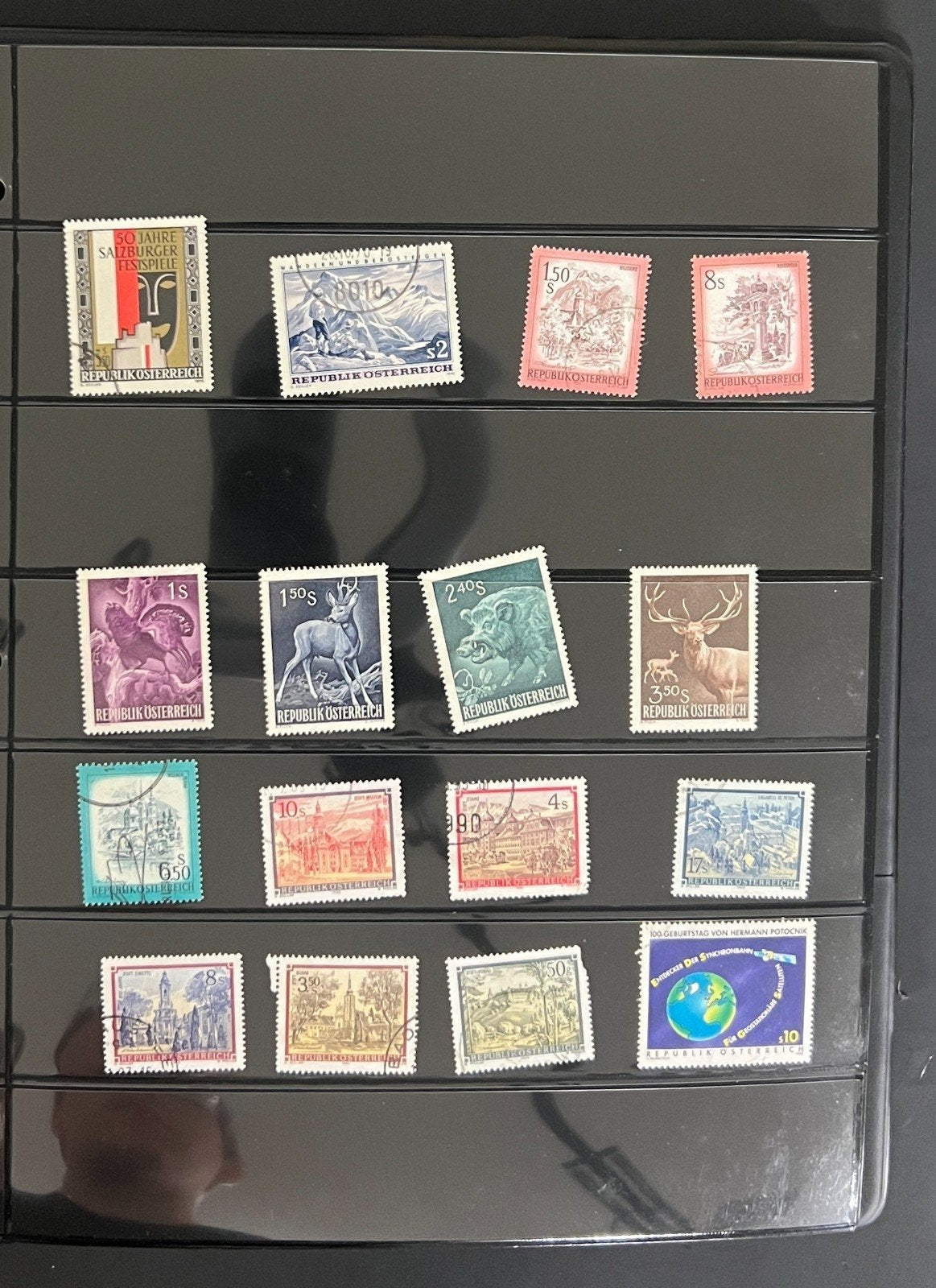 B-F Countries World Wide Stamp Collection 28 Stock Pages Mint & Used ZAYIX