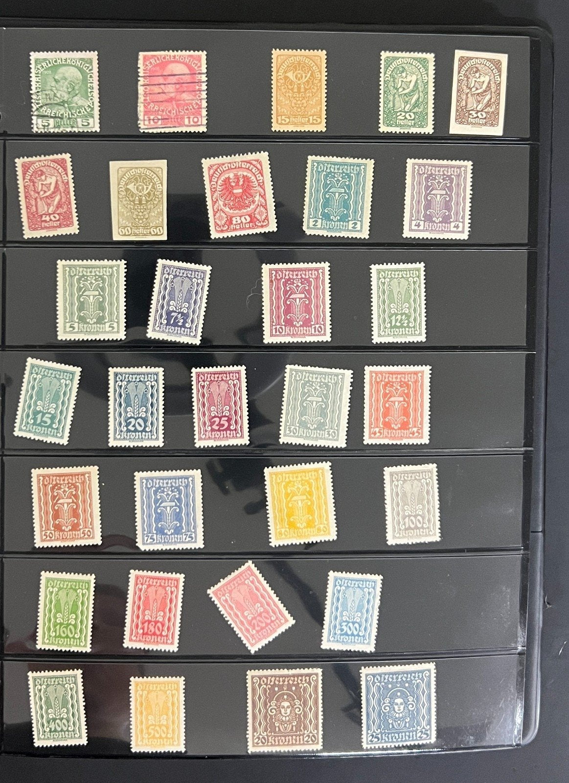 B-F Countries World Wide Stamp Collection 28 Stock Pages Mint & Used ZAYIX