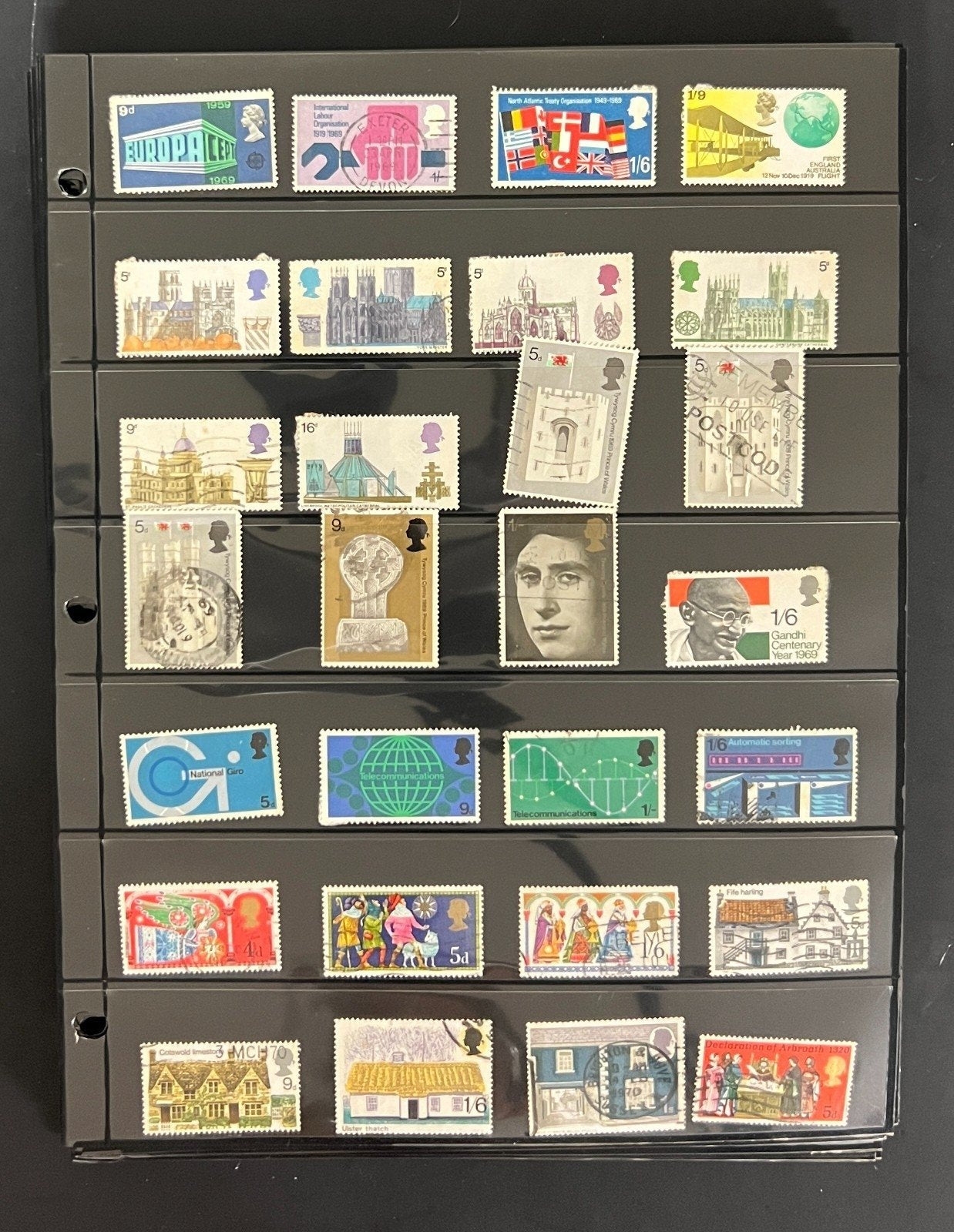 China & Malaysia Stamp Collection Album Stock Sheets 49 Pages Mint & Used ZAYIX