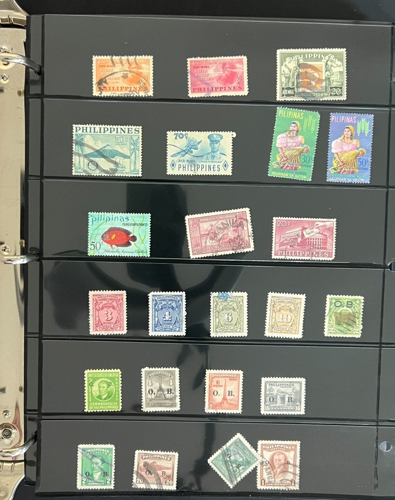 World Wide Stamp Collection Stock Book Mint & Used Hundreds of Stamps ZAYIX