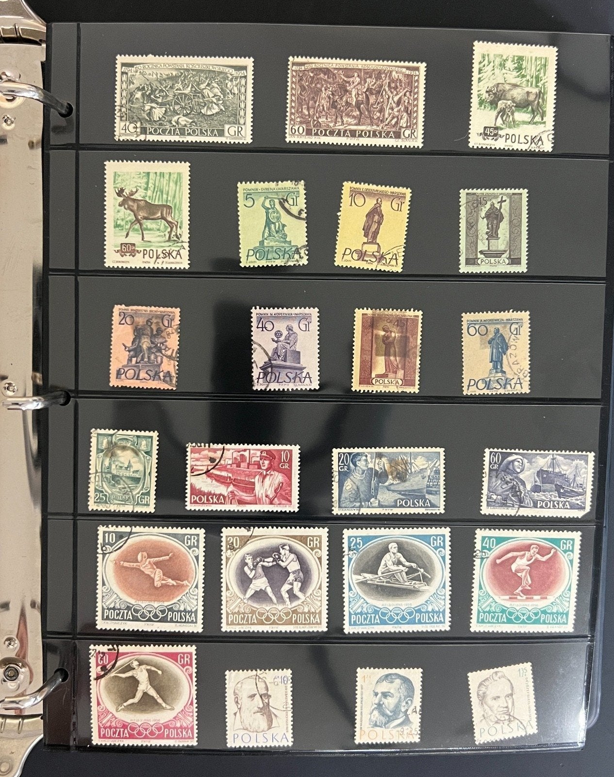 World Wide Stamp Collection Stock Book Mint & Used Hundreds of Stamps ZAYIX