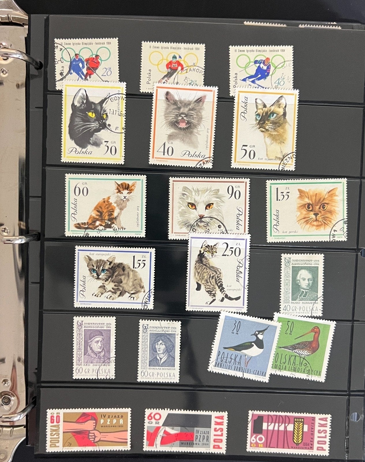 World Wide Stamp Collection Stock Book Mint & Used Hundreds of Stamps ZAYIX