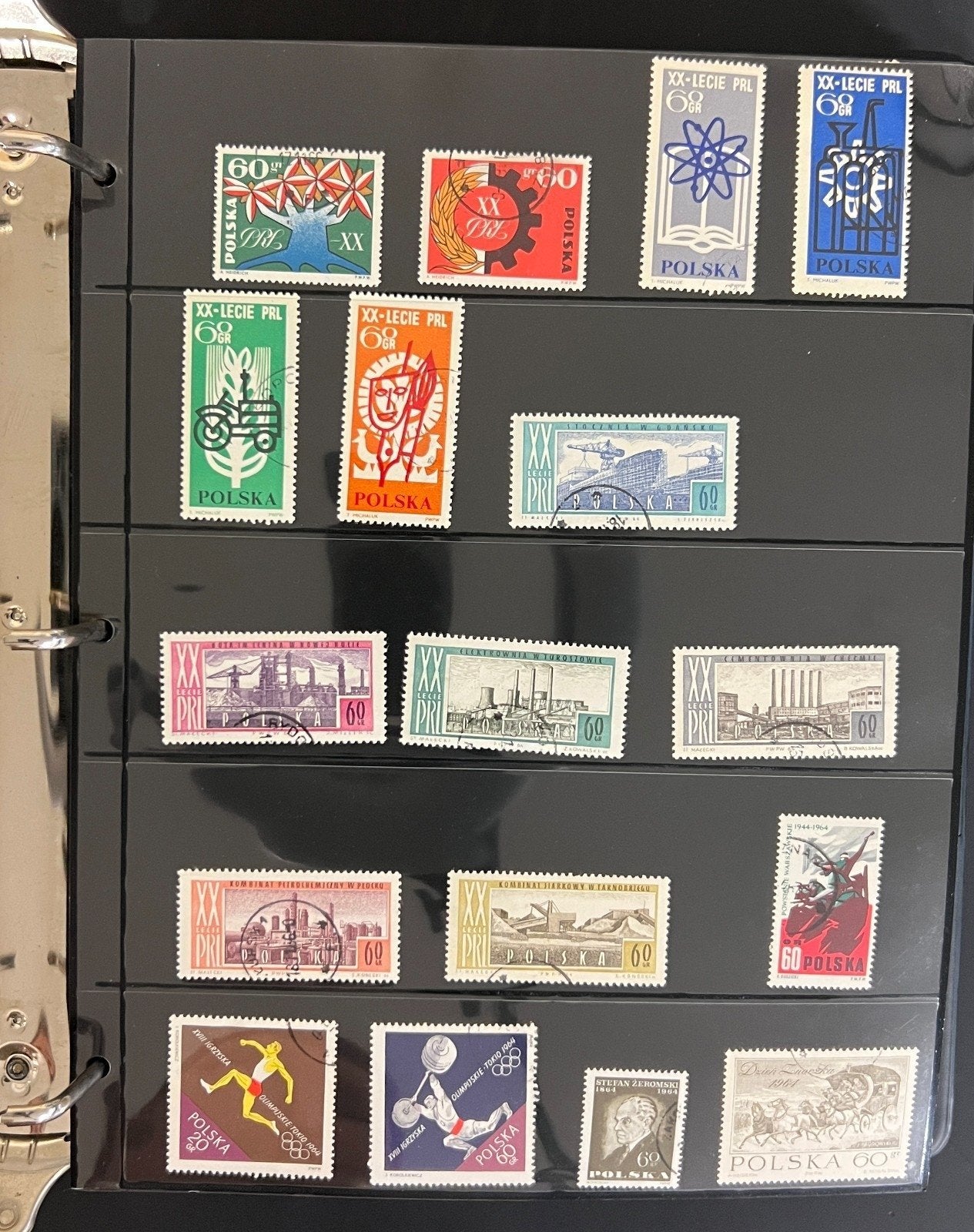 World Wide Stamp Collection Stock Book Mint & Used Hundreds of Stamps ZAYIX