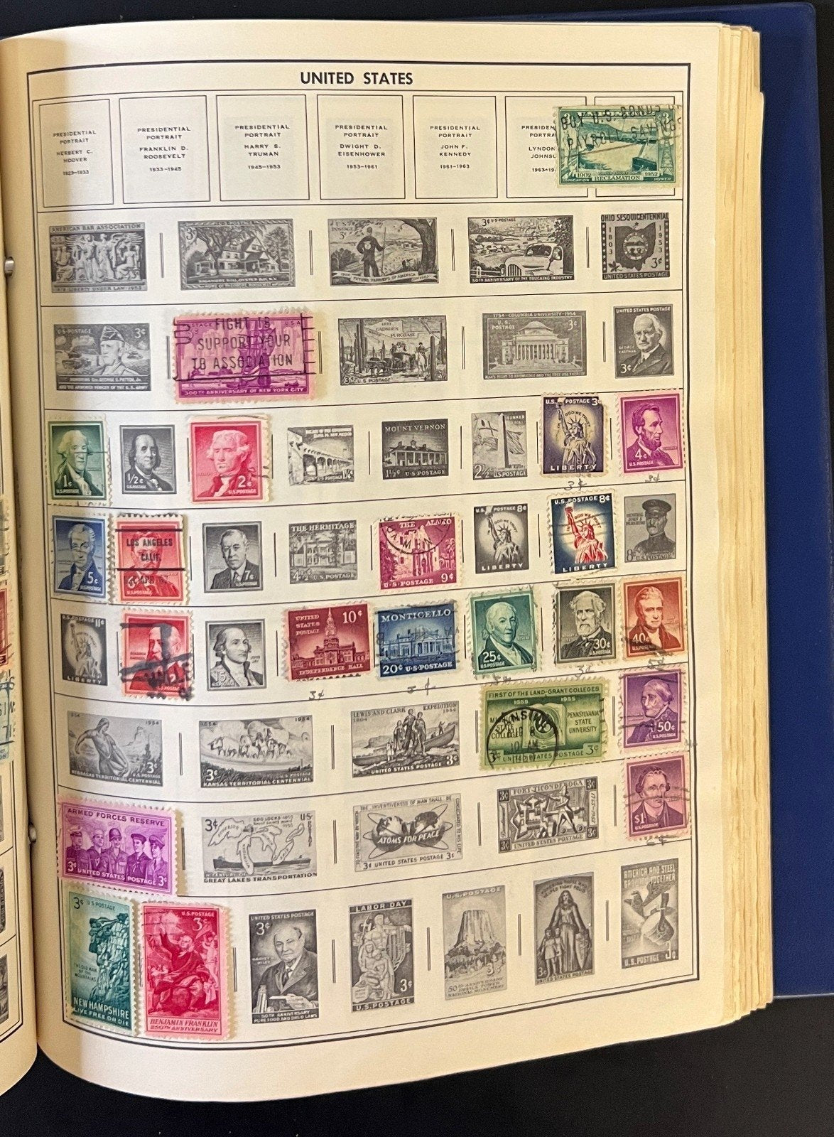 A-Z Countries World Wide Stamp Collection Ambassador Album Used ZAYIX