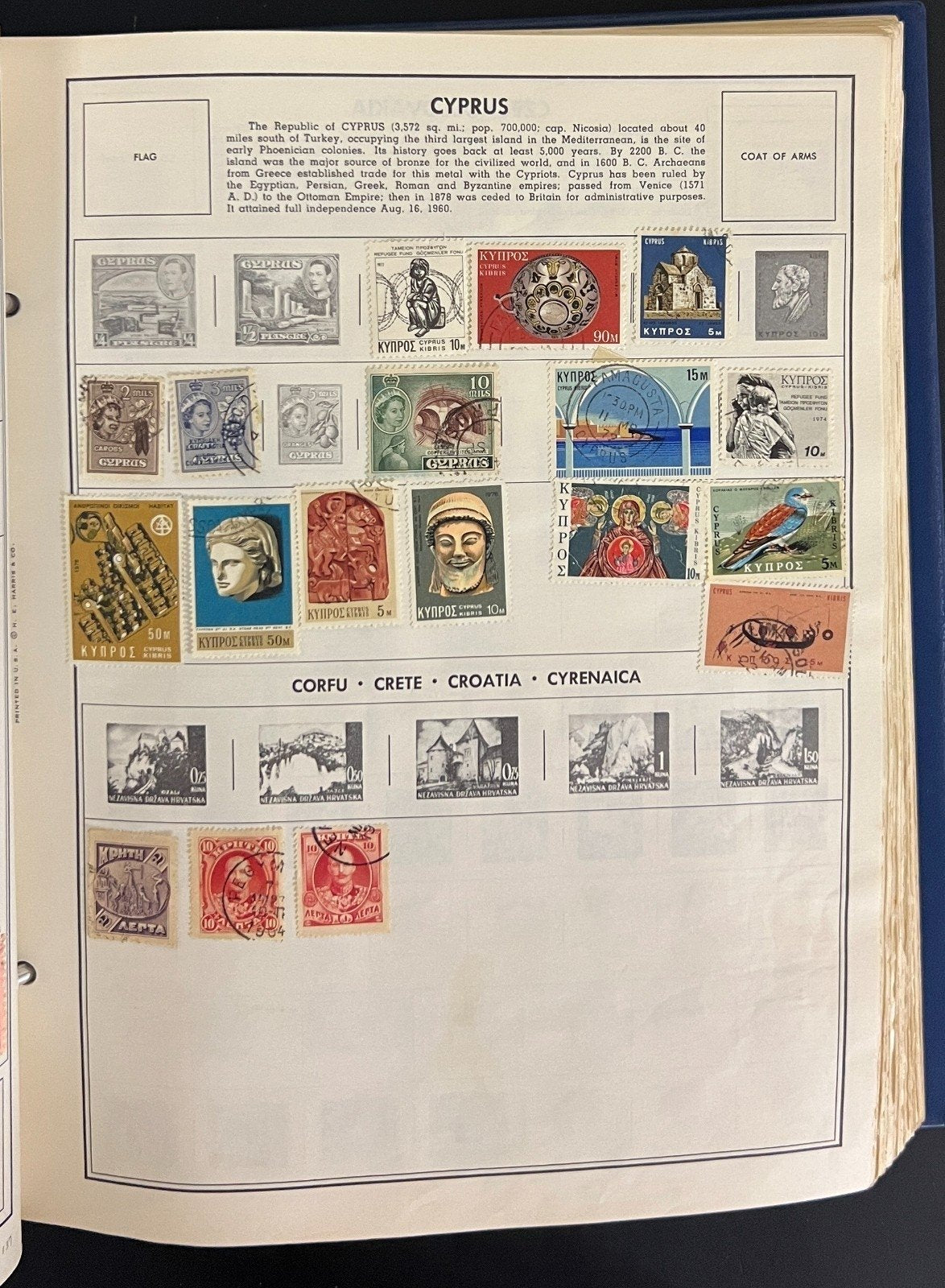 A-Z Countries World Wide Stamp Collection Ambassador Album Used ZAYIX