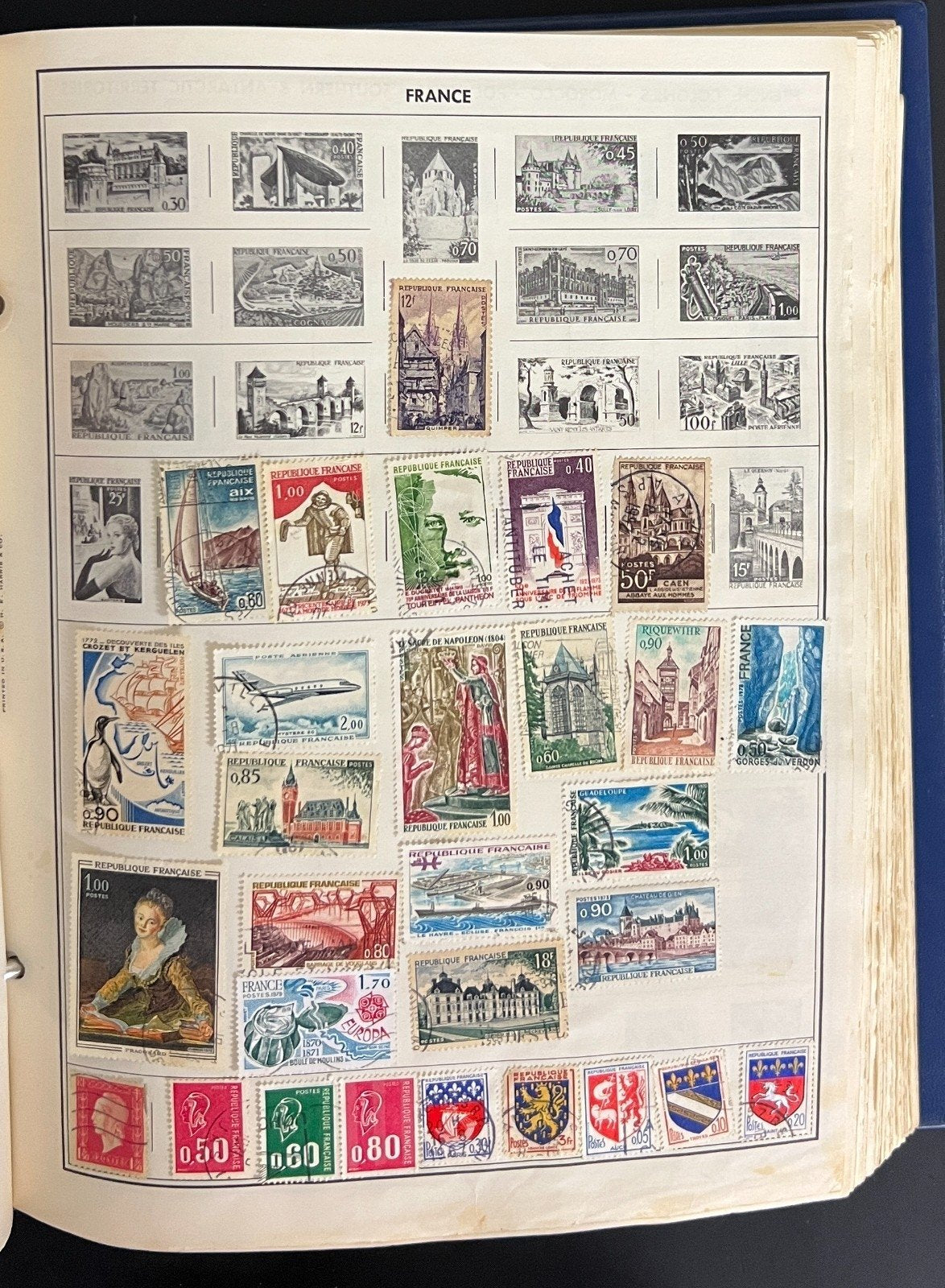 A-Z Countries World Wide Stamp Collection Ambassador Album Used ZAYIX