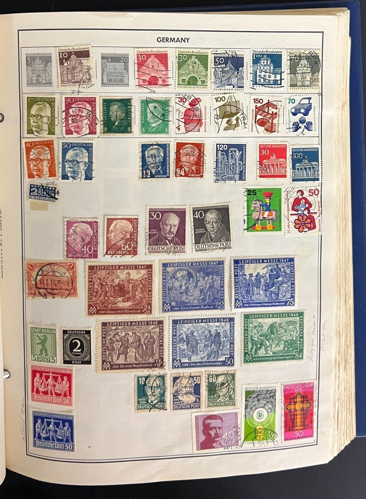 A-Z Countries World Wide Stamp Collection Ambassador Album Used ZAYIX