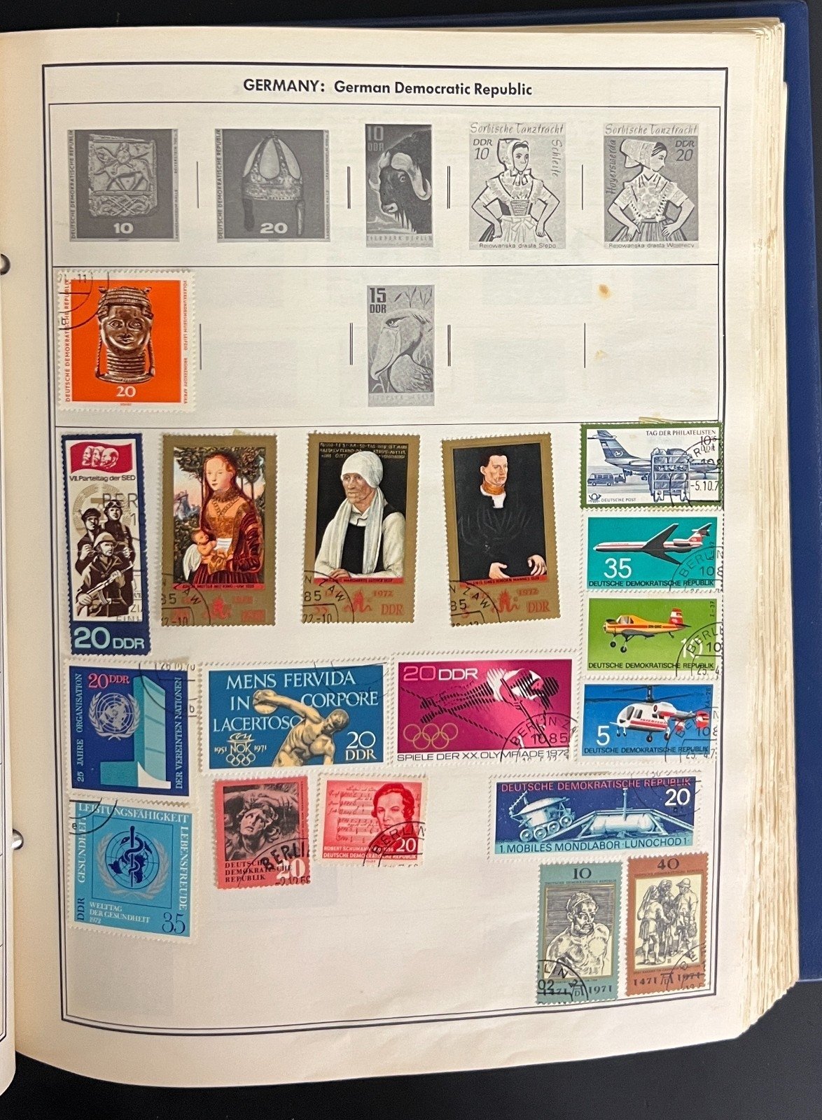 A-Z Countries World Wide Stamp Collection Ambassador Album Used ZAYIX
