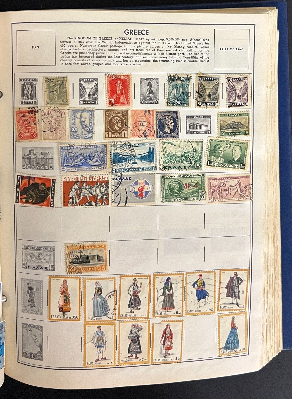 A-Z Countries World Wide Stamp Collection Ambassador Album Used ZAYIX