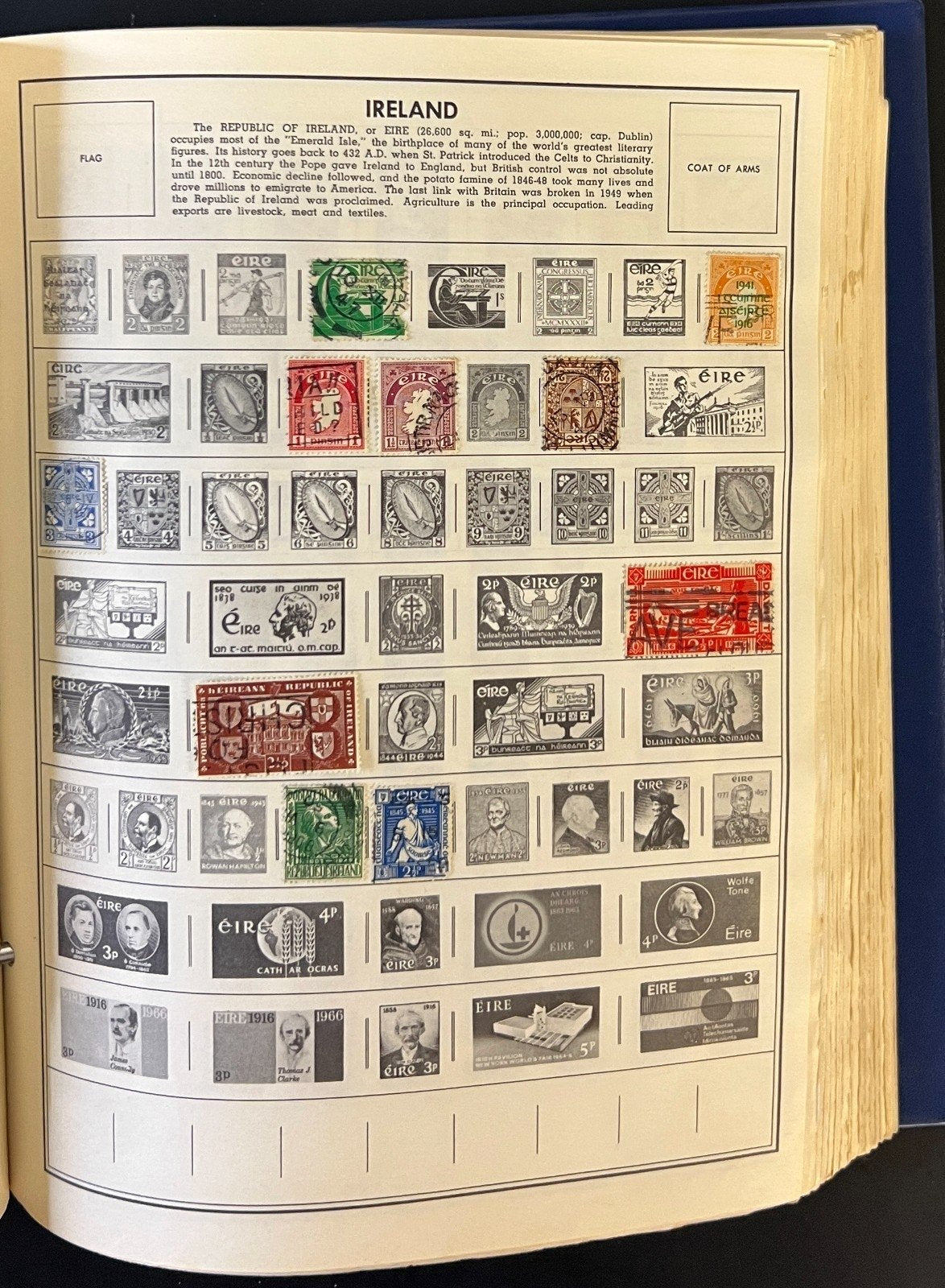 A-Z Countries World Wide Stamp Collection Ambassador Album Used ZAYIX