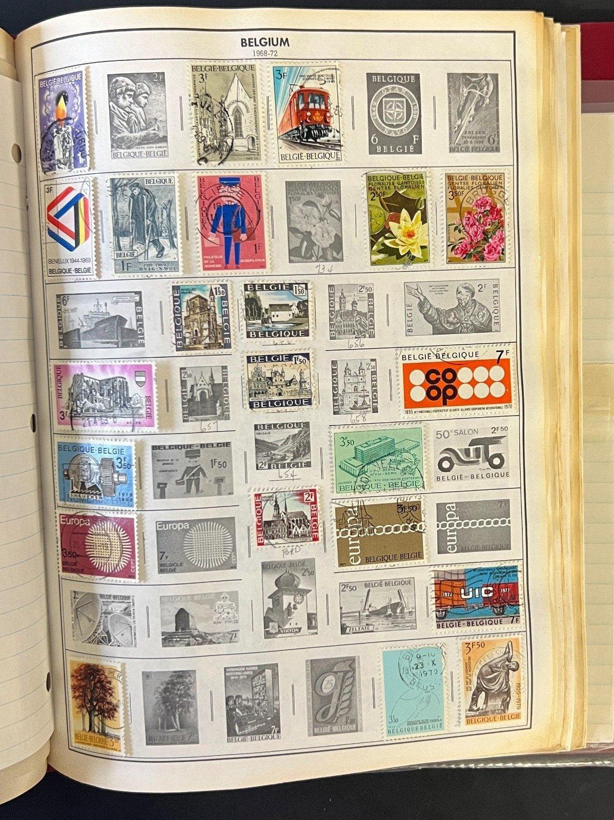 Bahamas to Belize Stamp Collection Harris Album Hundreds of Stamps ZAYIX