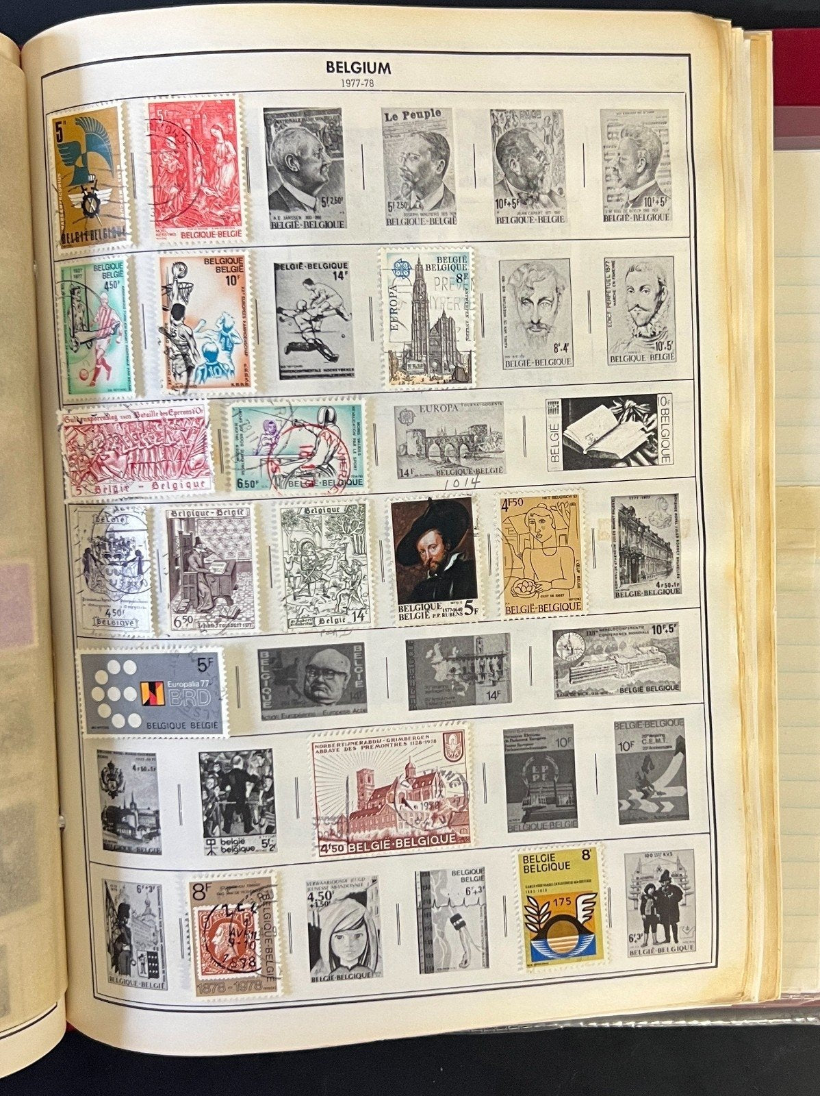 Bahamas to Belize Stamp Collection Harris Album Hundreds of Stamps ZAYIX